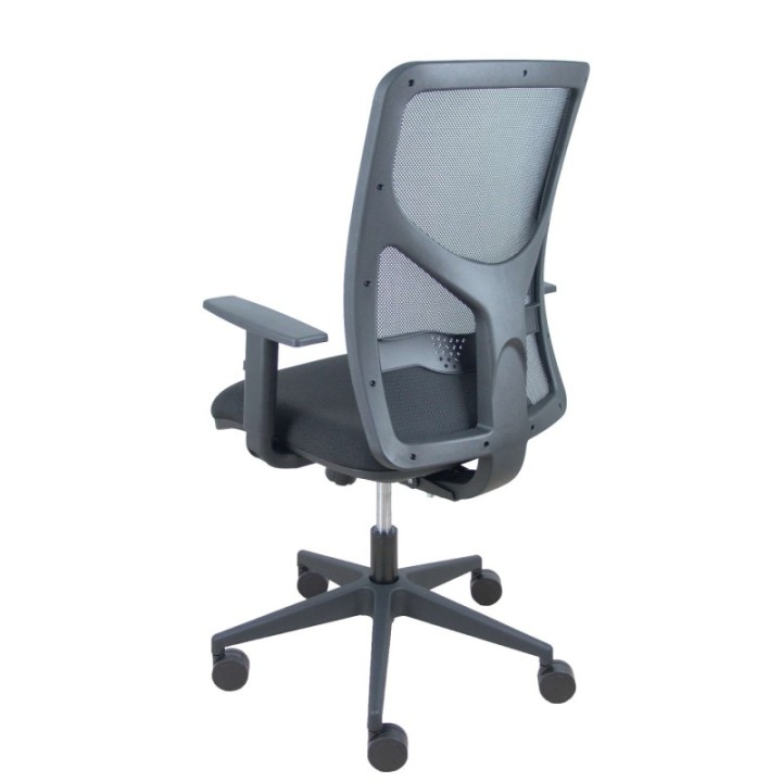 Silla Motilla traslack malla negra asiento bali negro brazo regulable