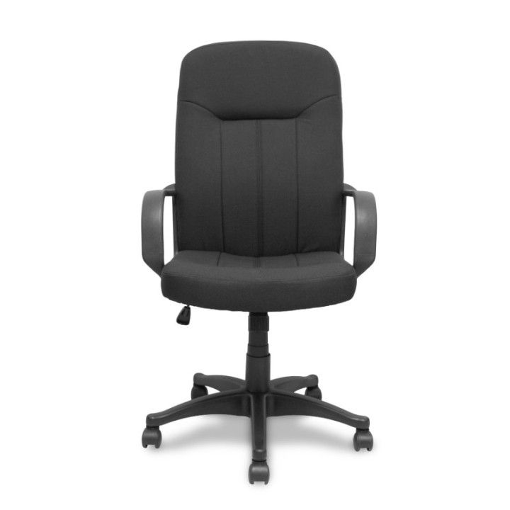 Sillón Villa basculante tela color negro