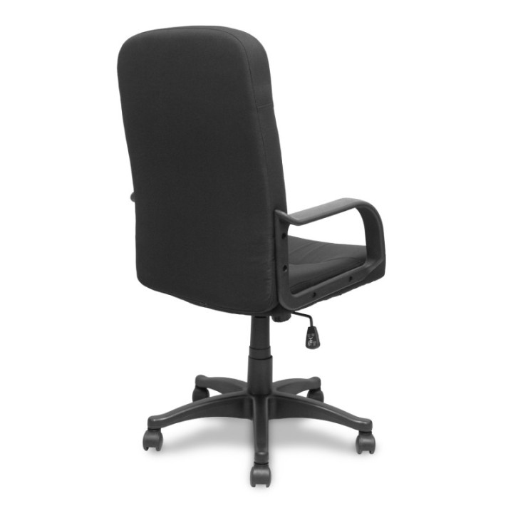 Sillón Villa basculante tela color negro