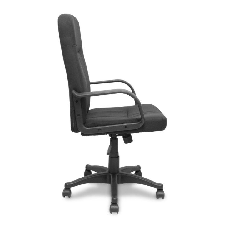 Sillón Villa basculante tela color negro