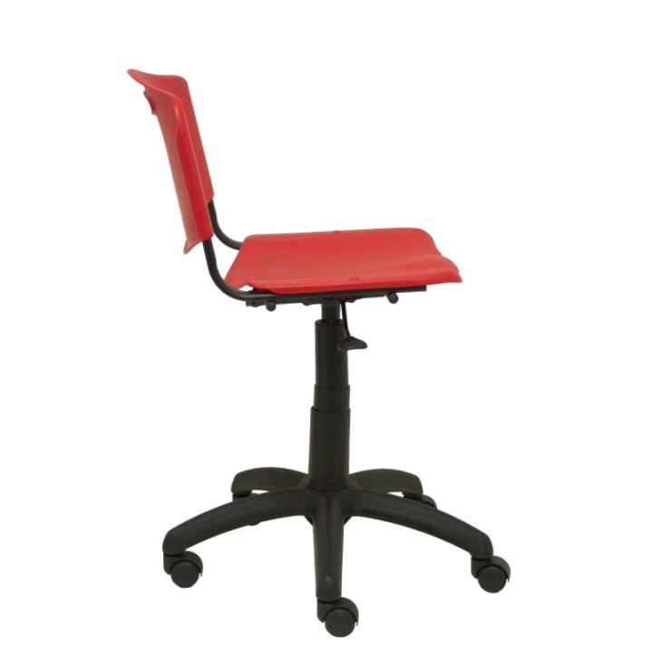 Silla Robledo giratoria roja