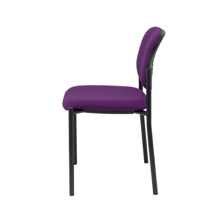Silla fija Styl bali morado chasis negro