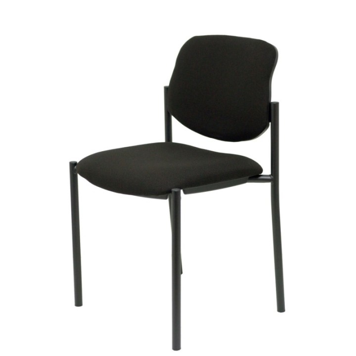 Silla fija Styl bali negro chasis negro