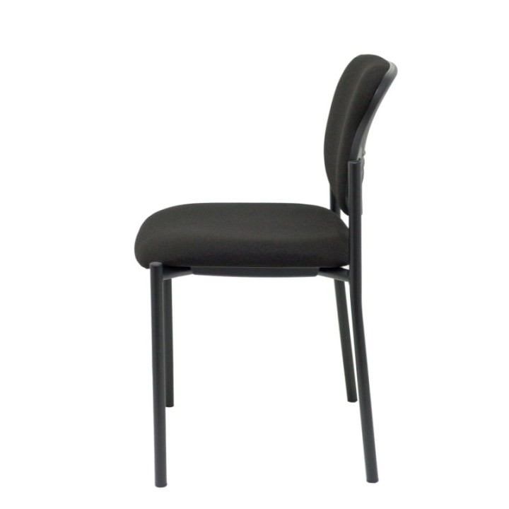 Silla fija Styl bali negro chasis negro