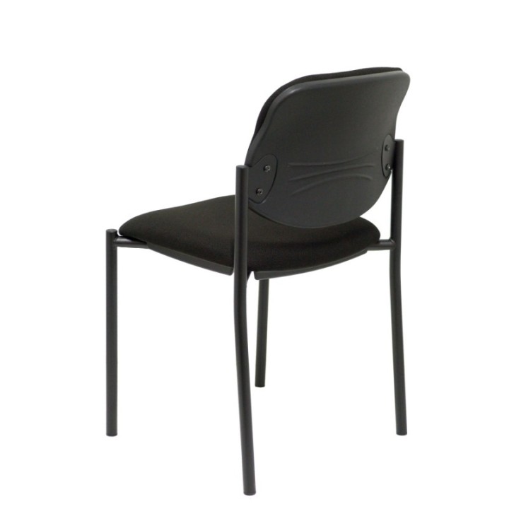 Silla fija Styl bali negro chasis negro