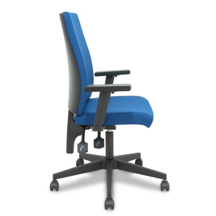 Silla I-Line bondai azul marino brazos regulables