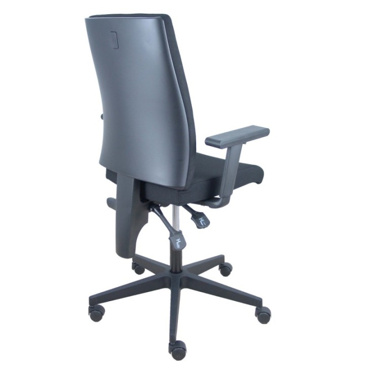 Silla I-Line aran negro con brazos regulables