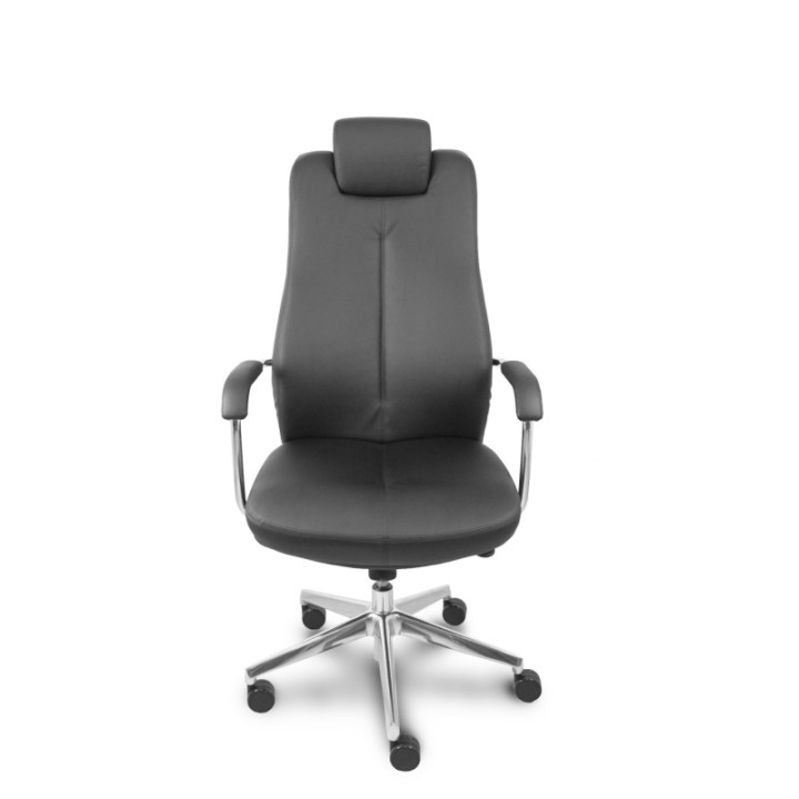 Sillón Sonata similpiel negro.