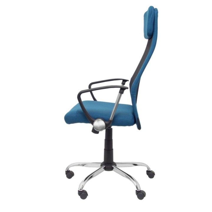 Silla Esteras tela turquesa