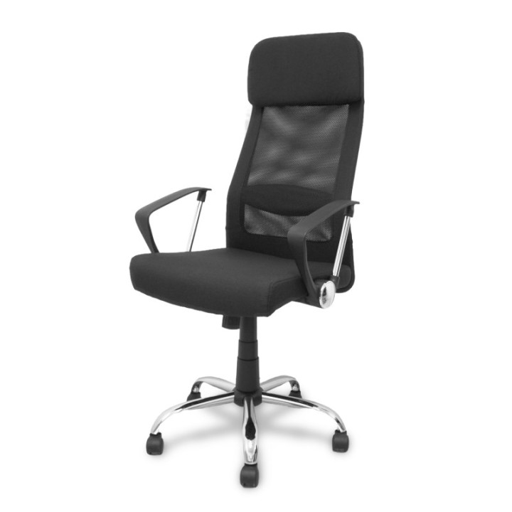 Silla Esteras tela negra