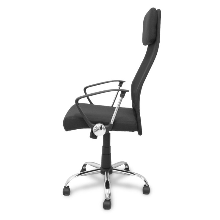 Silla Esteras tela negra