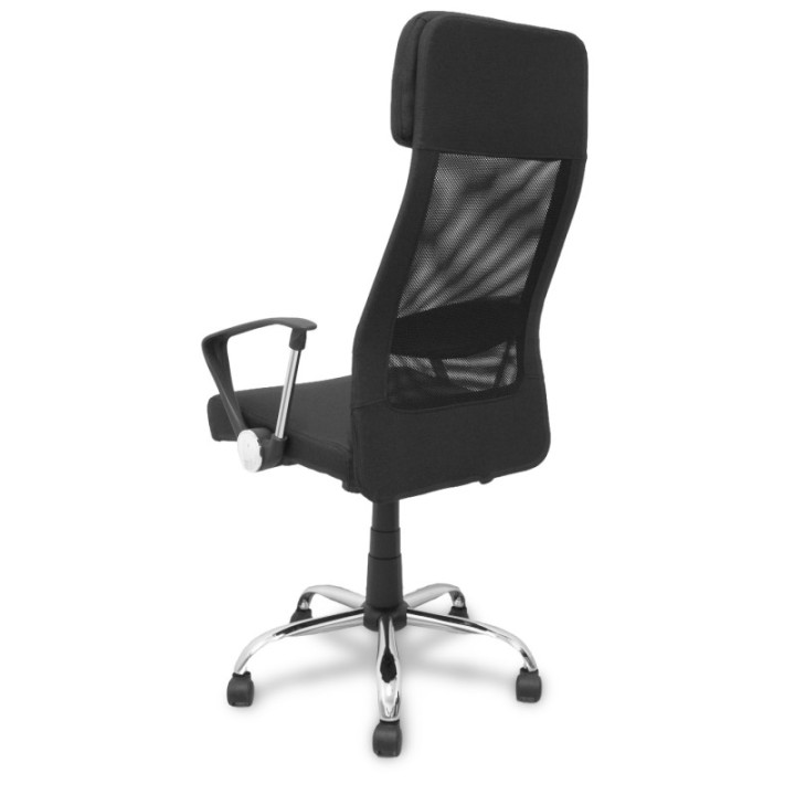 Silla Esteras tela negra