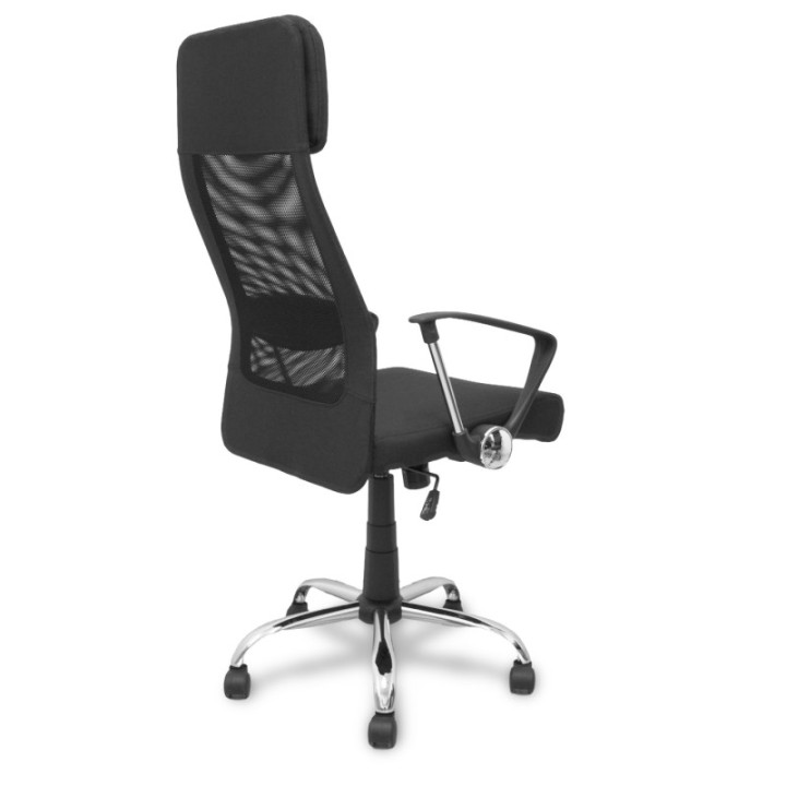 Silla Esteras tela negra