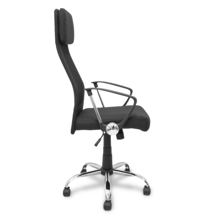 Silla Esteras tela negra