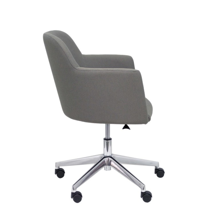 Silla Athena chasis cromo tapizado era