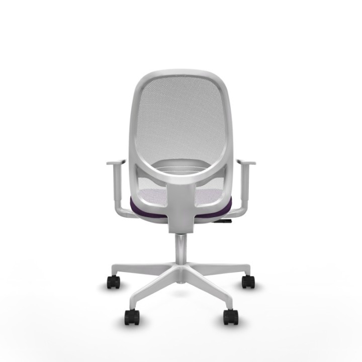 Cilanco blanca sincro malla blanca bali morado brazos blancos base blanca ruedas 65mm nailon