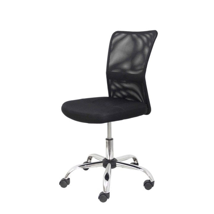 Silla Pardal respaldo malla negro asiento