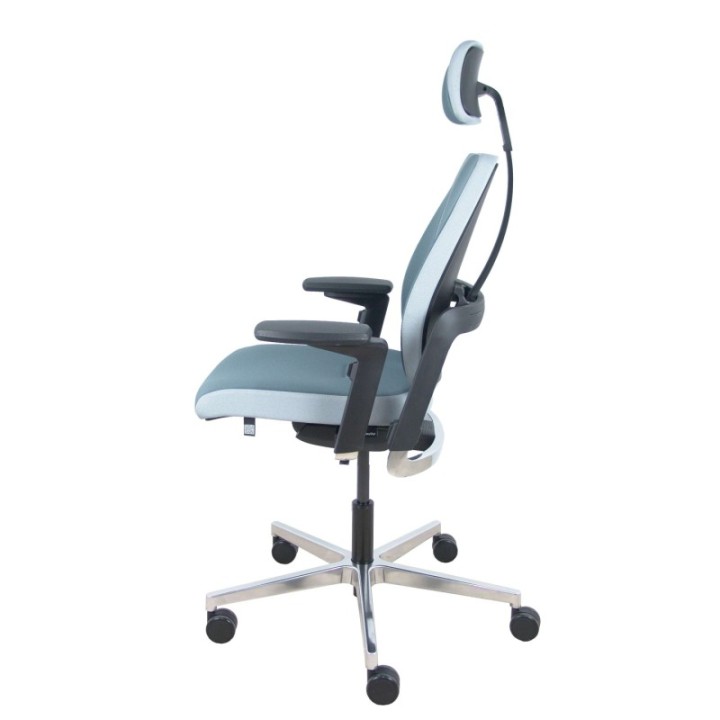 Silla Xilium Duo traslak X-move bondai gris y gris claro brazos 4D cabecero gris
