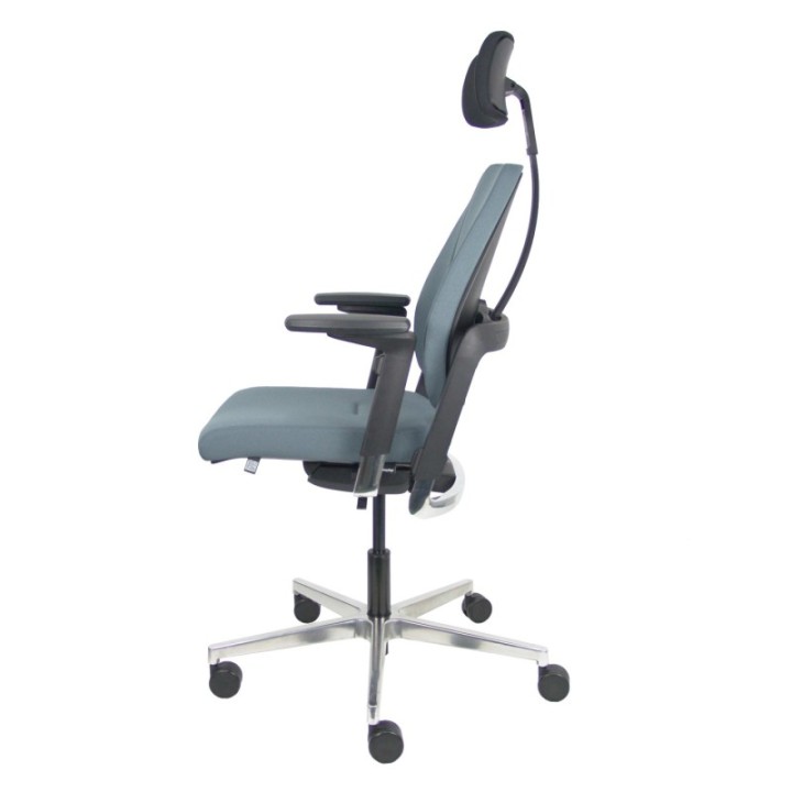 Silla Xilium Duo traslak X-move bondai gris brazo 4D cabecero negro