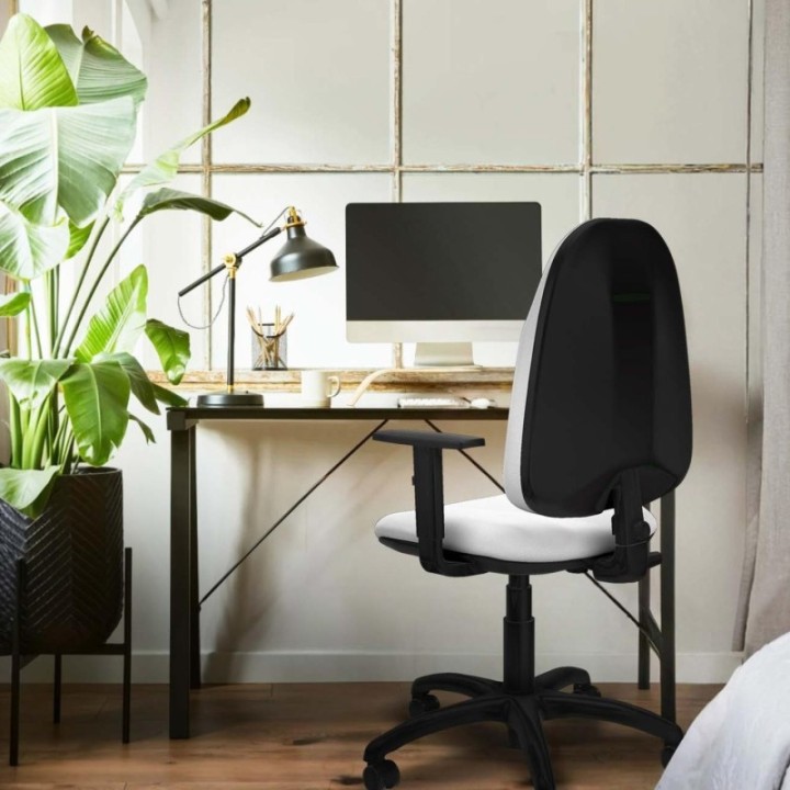 Algarra CP bali gris oscuro brazos 1D base poliamida ruedas autofrenantes 50mm