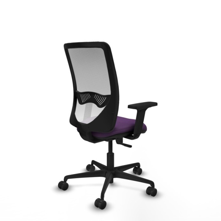 Zulema sincro malla blanca bali morado brazos 2D base nailon  ruedas 65mm nailon