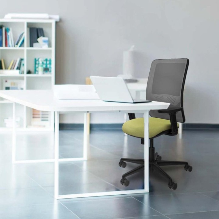 Zulema sincro malla blanca bali morado brazos 2D base nailon  ruedas 65mm nailon