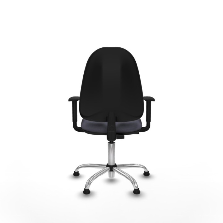 Algarra CP bali gris oscuro brazos 1D base cromada topes