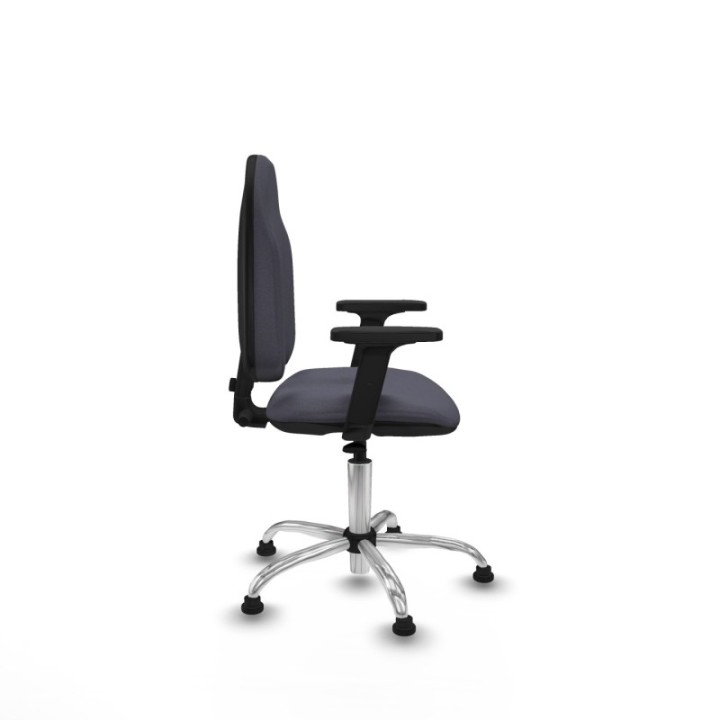 Algarra CP bali gris oscuro brazos 2D base cromada topes