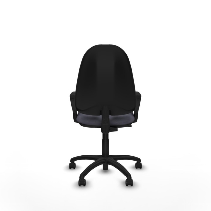 Algarra CP bali gris oscuro brazos fijos base poliamida ruedas autofrenantes 50mm