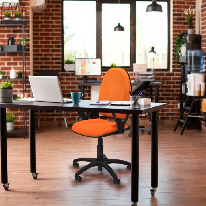 Algarra CP bali gris oscuro brazos fijos base poliamida ruedas autofrenantes 50mm