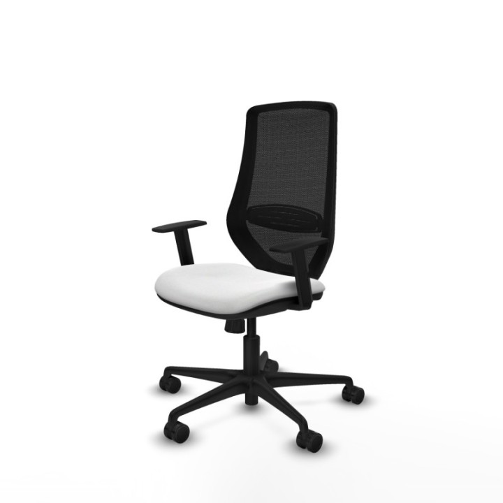 Mardos sincro bali blanco brazos 1D base nailon ruedas 65mm nailon