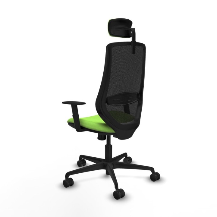 Mardos sincro bali pistacho brazos 1D base nailon ruedas 65mm nailon cabecero 2D