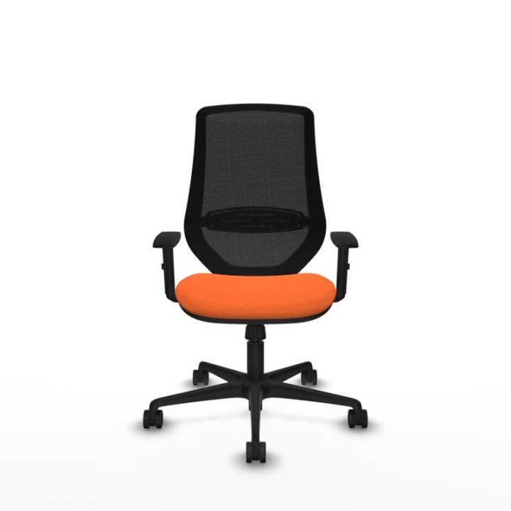 Mardos sincro bali naranja brazos 1D base nailon ruedas 65mm nailon