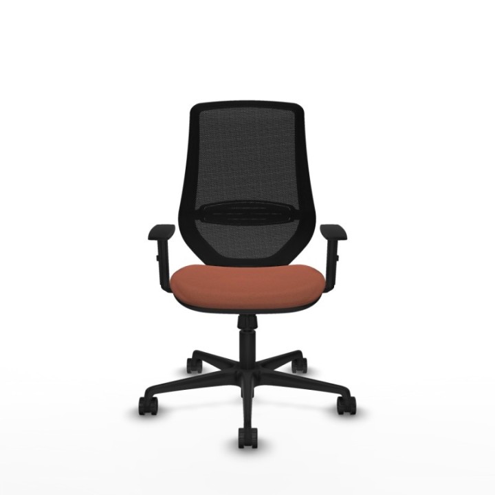 Mardos sincro bali marrón brazos 1D base nailon ruedas 65mm nailon