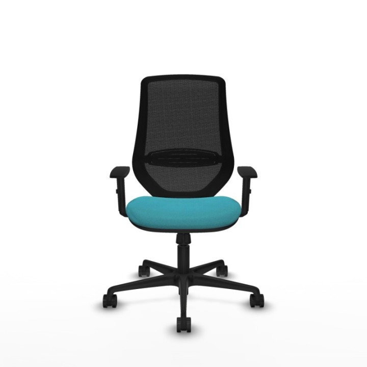 Mardos sincro bali turquesa brazos 1D base nailon ruedas 65mm nailon