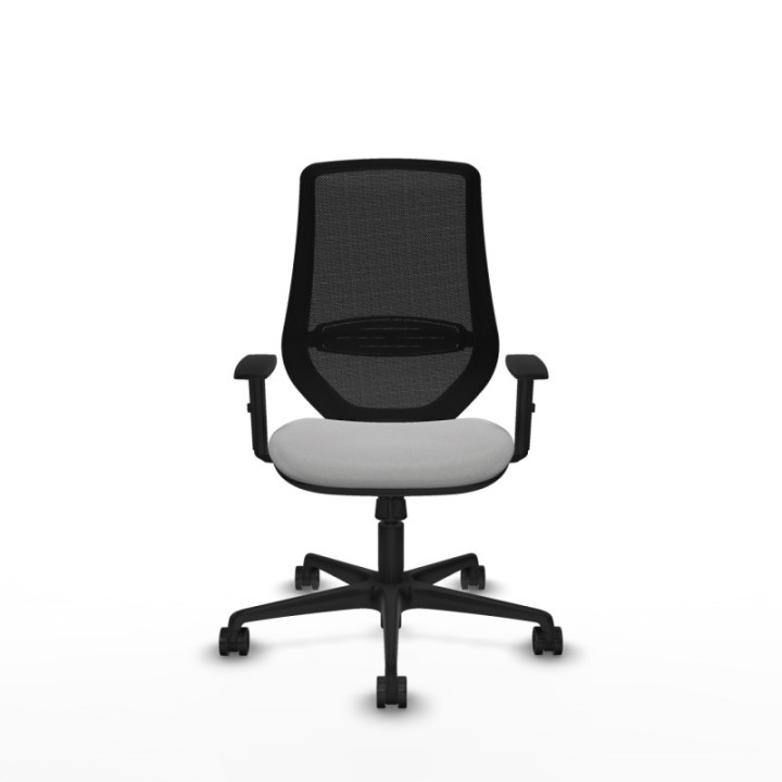 Mardos sincro bali gris claro brazos 1D base nailon ruedas 65mm nailon