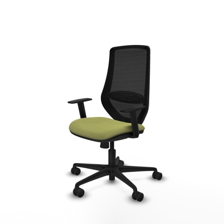 Mardos sincro bali verde oliva brazos 1D base nailon ruedas 65mm nailon