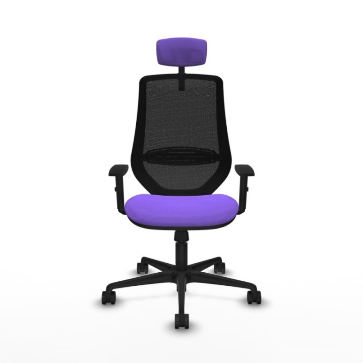 Mardos sincro bali lila brazos 1D base nailon ruedas 65mm nailon cabecero 2D