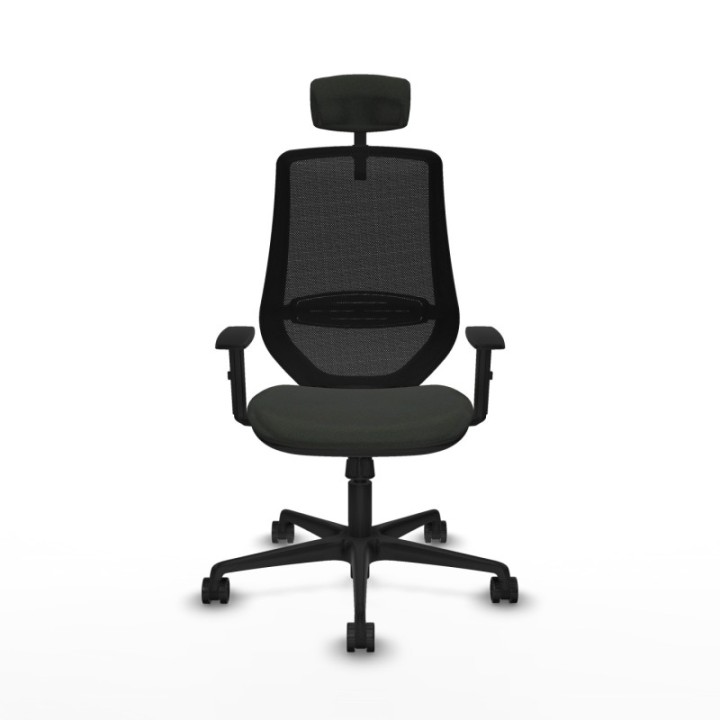 Mardos sincro bali negro brazos 1D base nailon ruedas 65mm nailon cabecero 2D