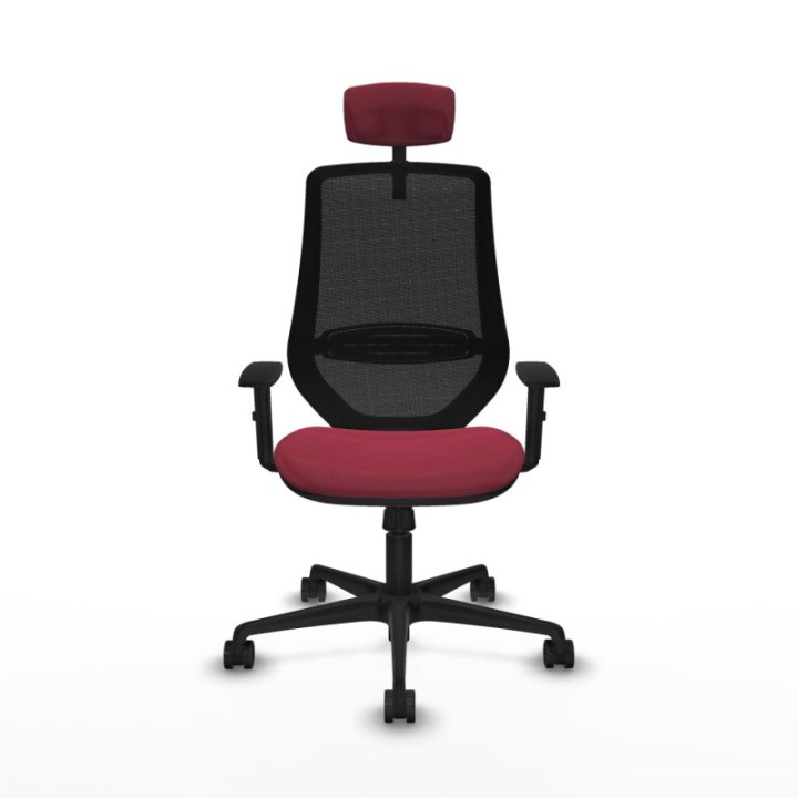 Mardos sincro bali granate brazos 1D base nailon ruedas 65mm nailon cabecero 2D