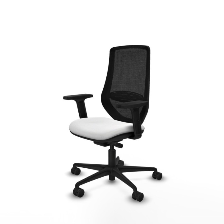 Mardos traslack bali blanco brazos 2D base nailon ruedas 65mm nailon