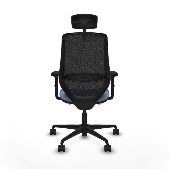 Mardos traslack bali azul cielo brazos 2D base nailon ruedas 65mm nailon cabecero 2D perchero