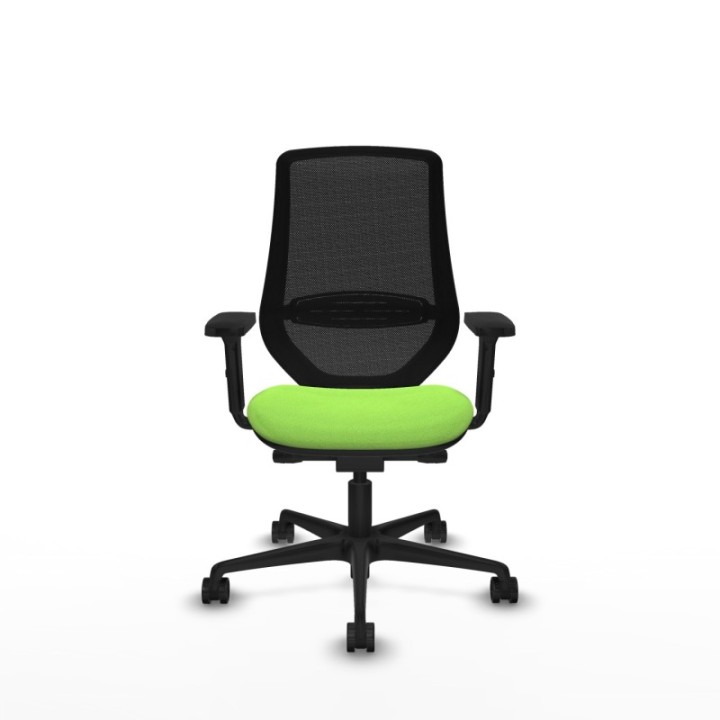 Mardos traslack bali pistacho brazos 2D base nailon ruedas 65mm nailon