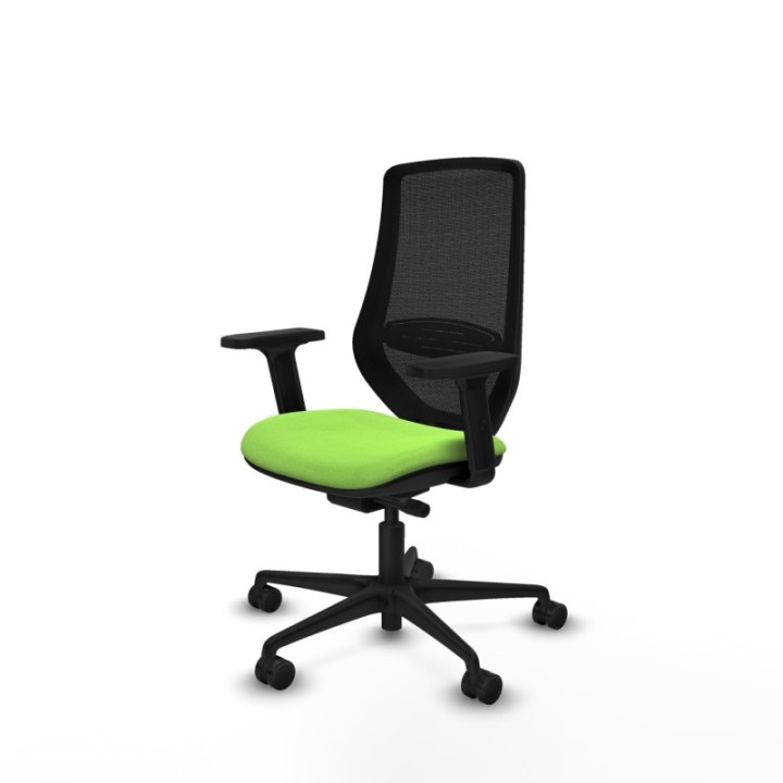 Mardos traslack bali pistacho brazos 2D base nailon ruedas 65mm nailon