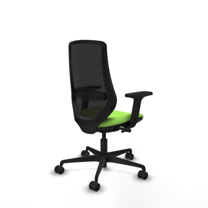 Mardos traslack bali pistacho brazos 2D base nailon ruedas 65mm nailon