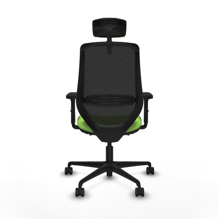 Mardos traslack bali pistacho brazos 2D base nailon ruedas 65mm nailon cabecero 2D perchero