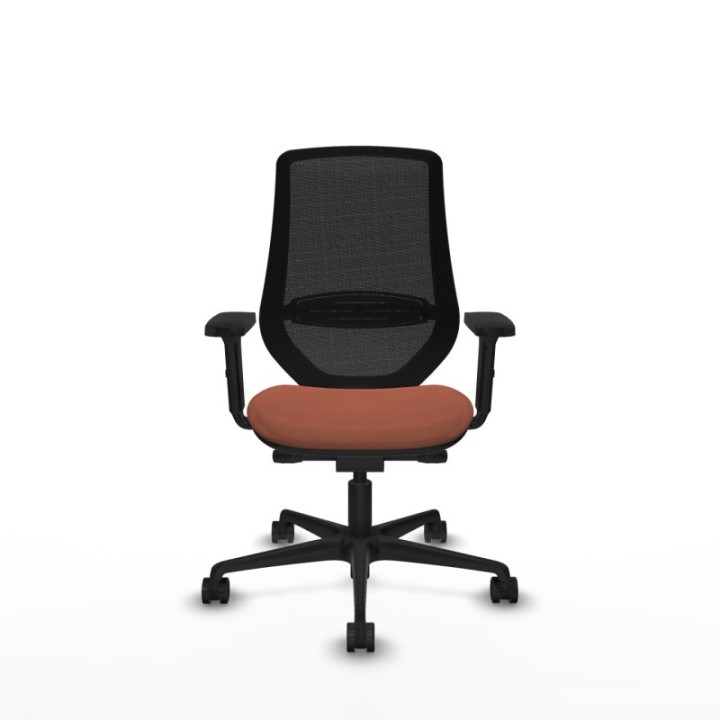 Mardos traslack bali marrón brazos 2D base nailon ruedas 65mm nailon