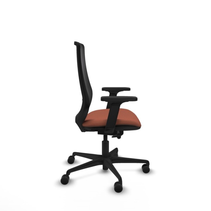 Mardos traslack bali marrón brazos 2D base nailon ruedas 65mm nailon