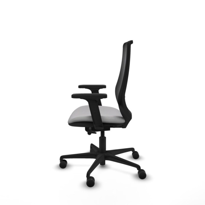 Mardos traslack bali gris claro brazos 2D base nailon ruedas 65mm nailon