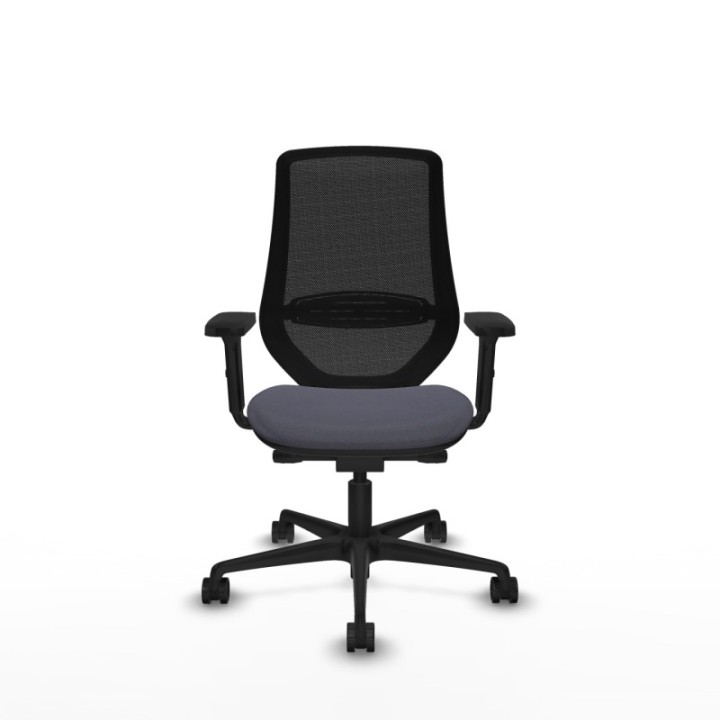 Mardos traslack bali gris oscuro brazos 2D base nailon ruedas 65mm nailon